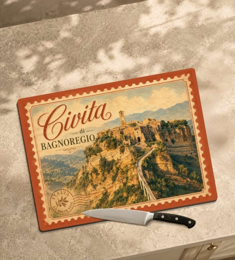 Civita Di Bagnoregio Cutting Board