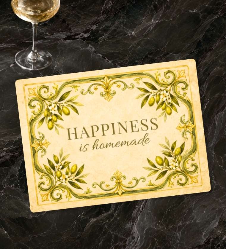 Couples Glass Tray Gift