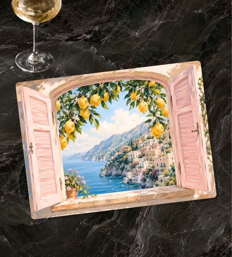 Amalfi Window Glass Board