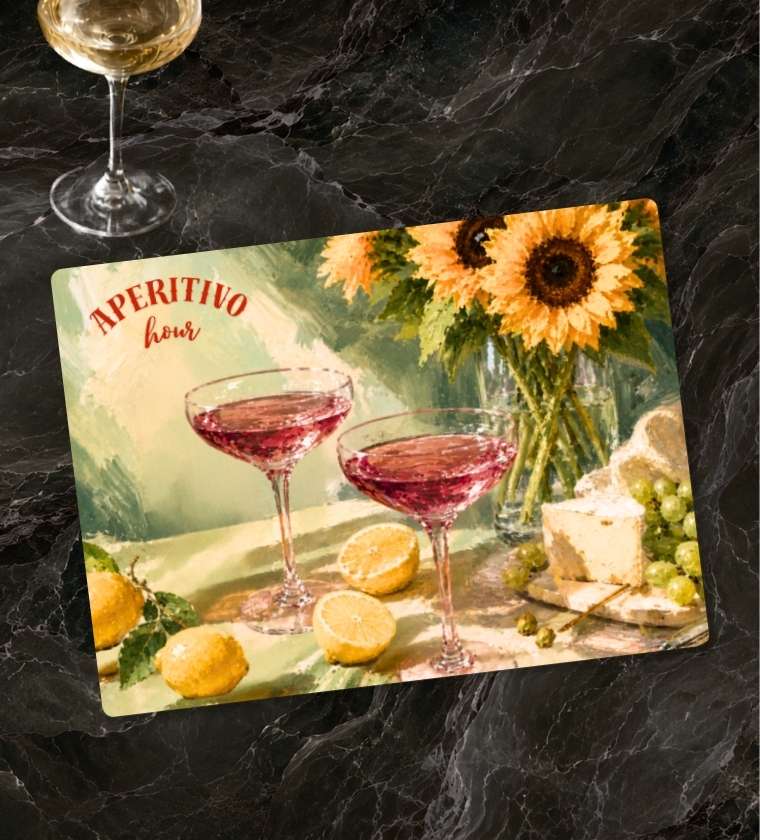 Aperitivo Hour Glass Board