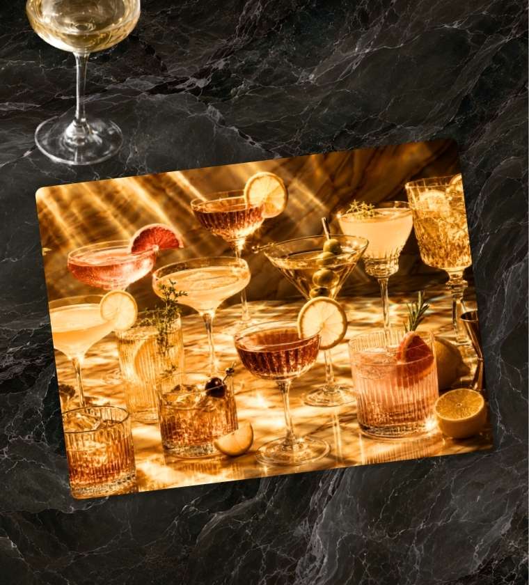 Cocktail Hour Serving Board
