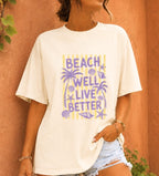 Live Better Travel Graphic T-shirt
