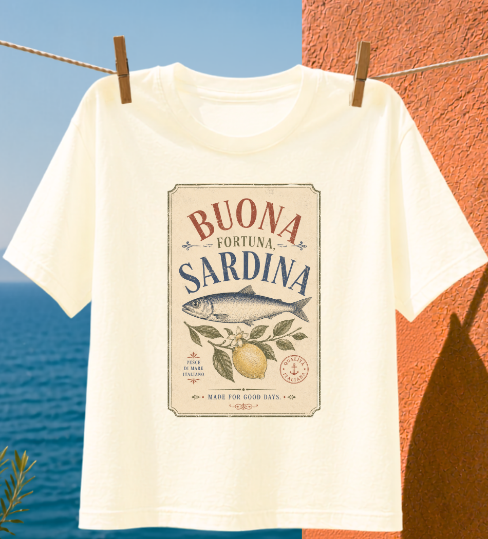 Buona Sardina Graphic T-shirt