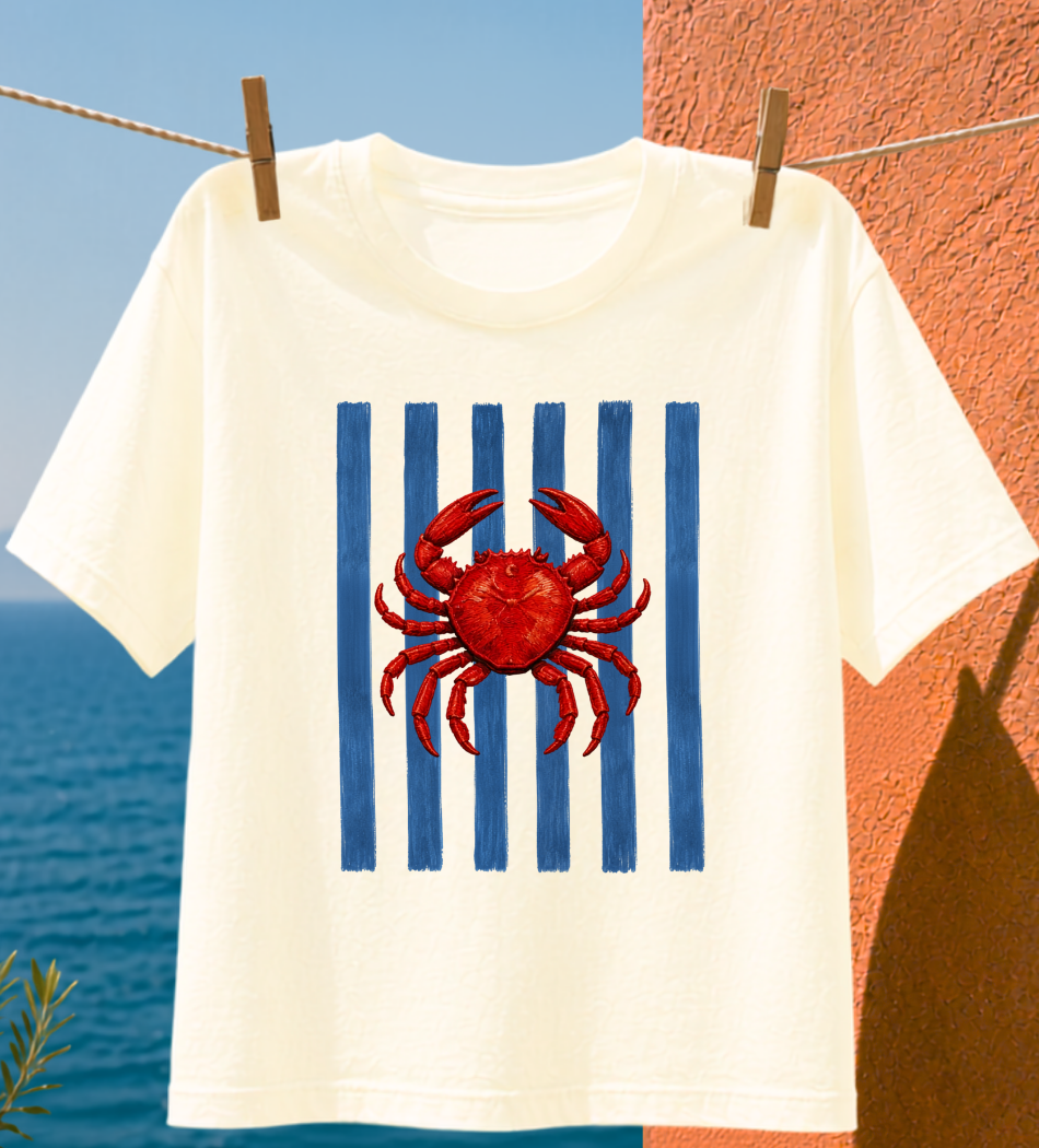 Red Crab Graphic T-shirt