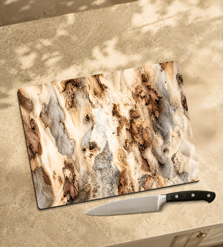 Eucalyptus Glass Serving Board