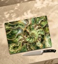 Green Pattern Glass Board