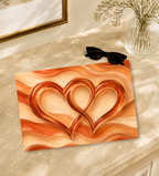 Hearts Glass Serving Board