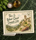 Quite Vinyard Glass Cutting Board