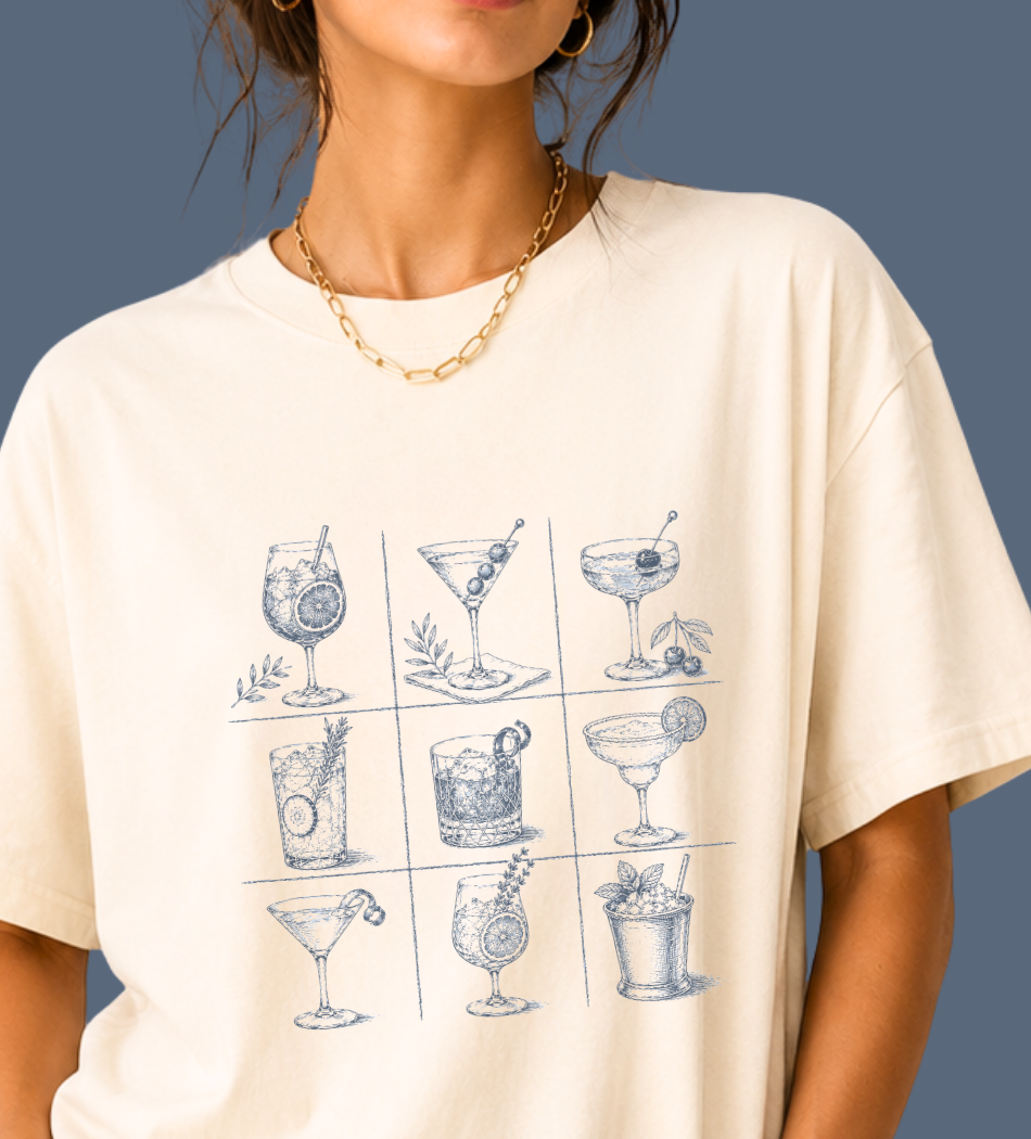 Aperitivo Hour Graphic T-shirt