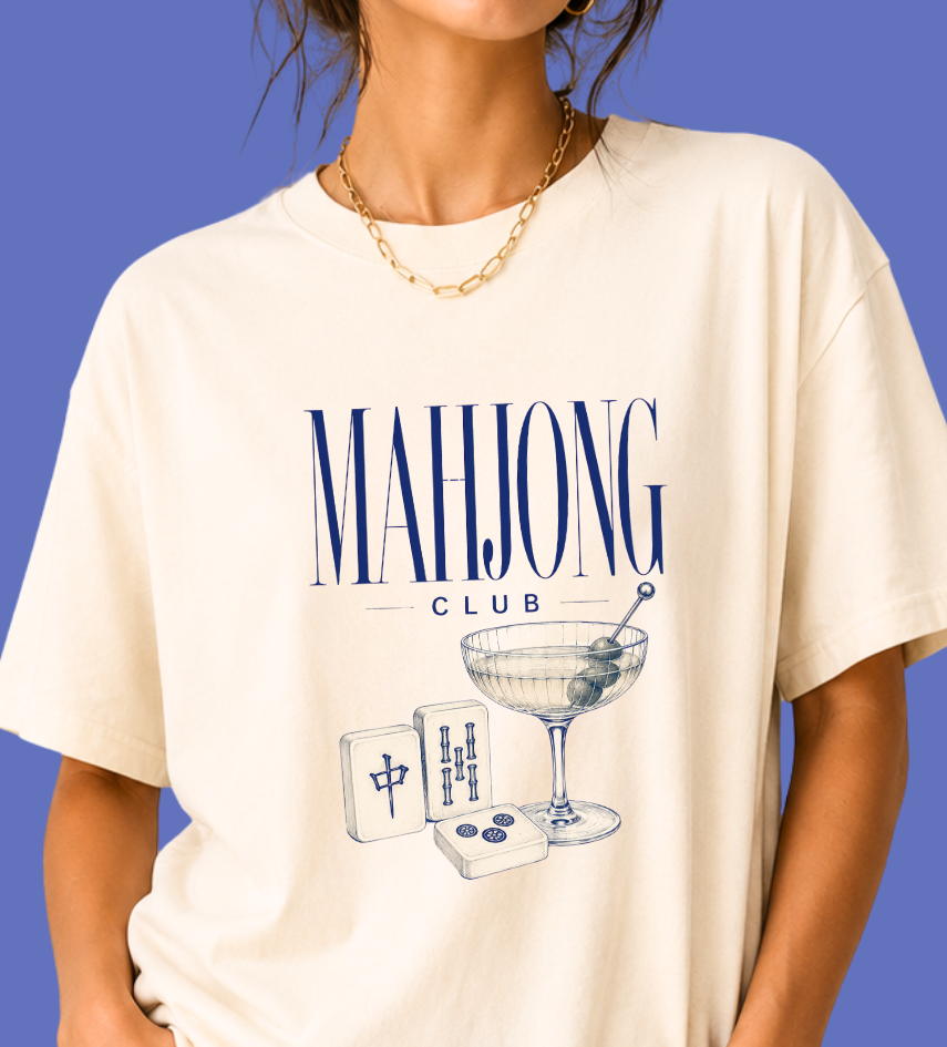 Mahjong Game Club T-Shirt