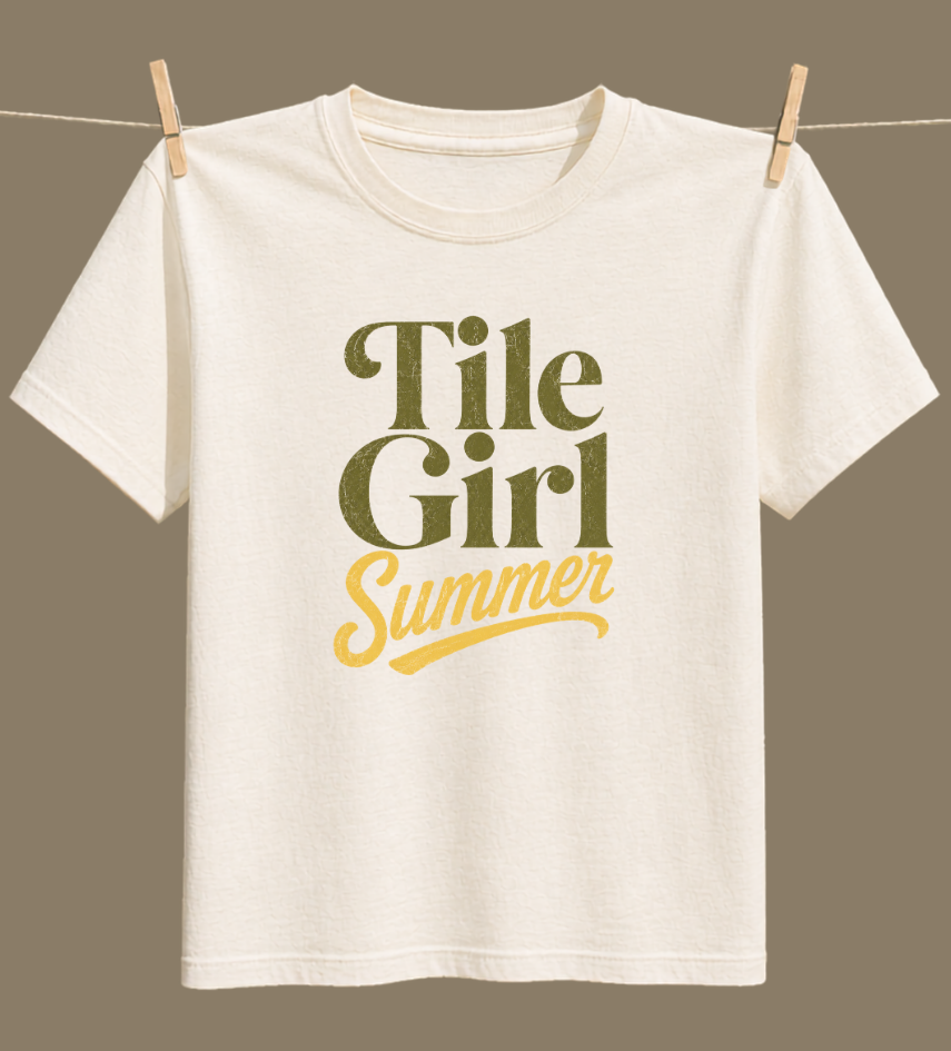 Tile Girl Summer Mahjong Tee
