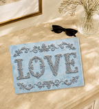 Something Blue Gift Glass Tray