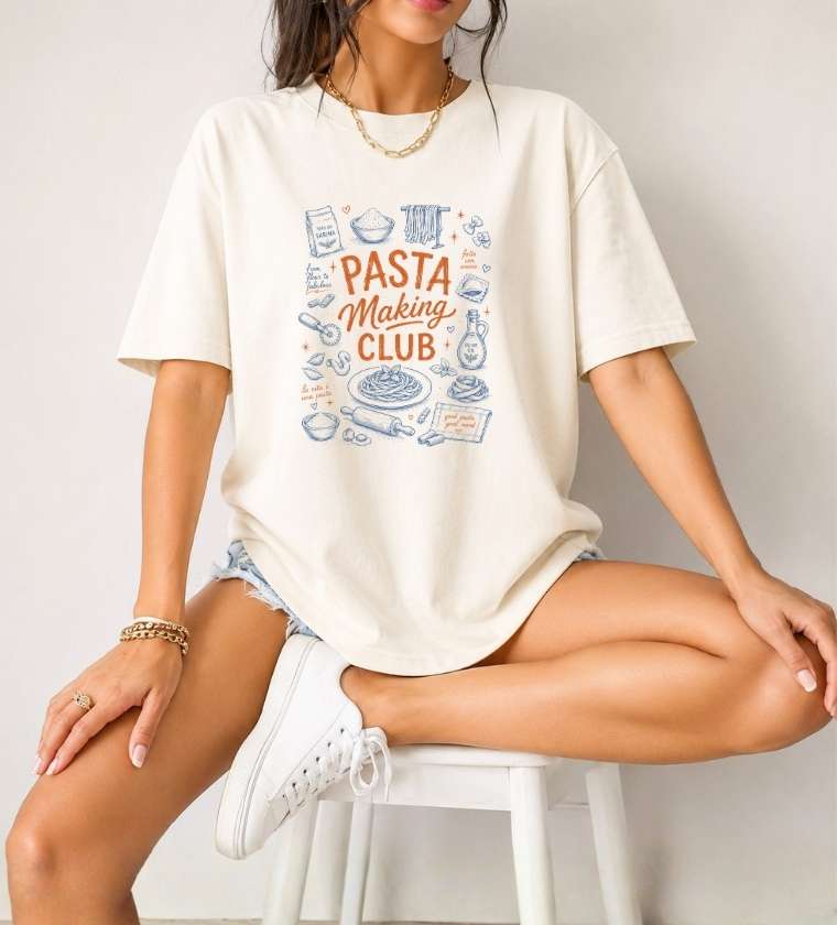 Pasta Making T-Shirt Gift