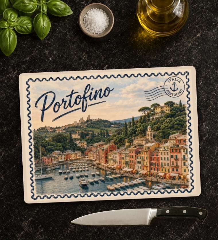Portofino Glass Cutting Board