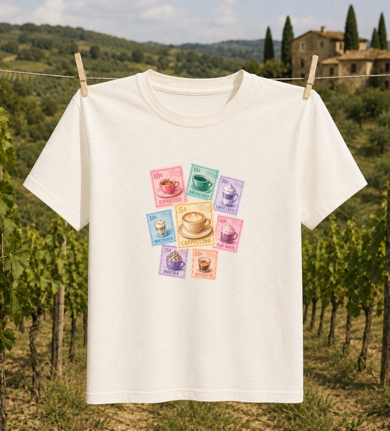 Espresso Stamp Graphic Tee