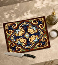 Deep Red Sicilian Tile Glass Board