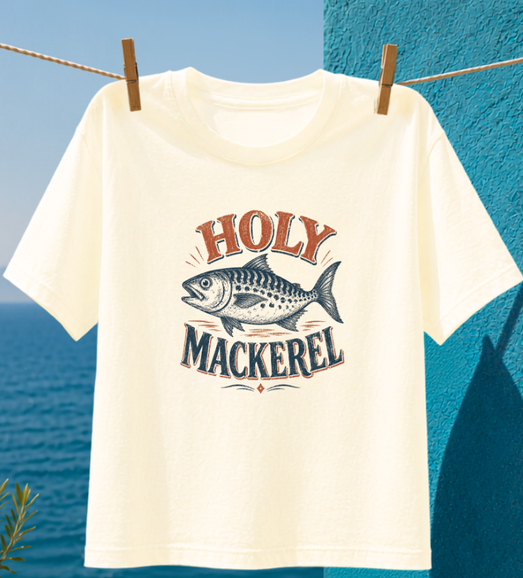 Holy Mackerel Travel T-Shirt