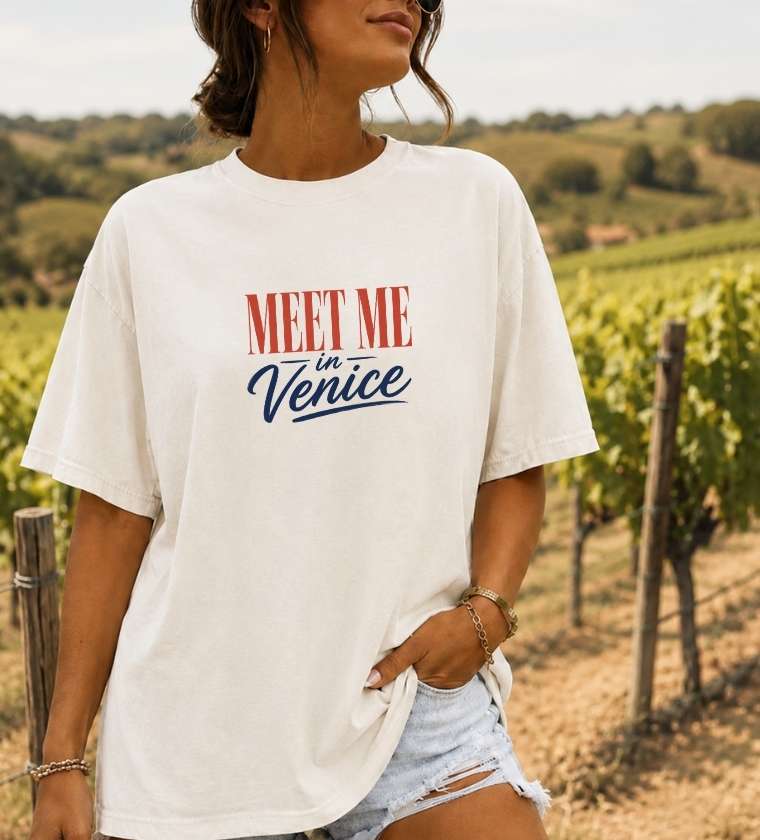 Meet Me In Venice Tee