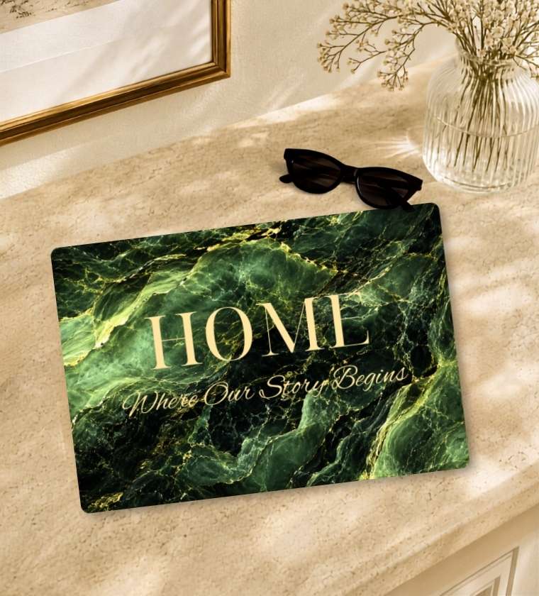 Home Gift Glass Decorative Tray