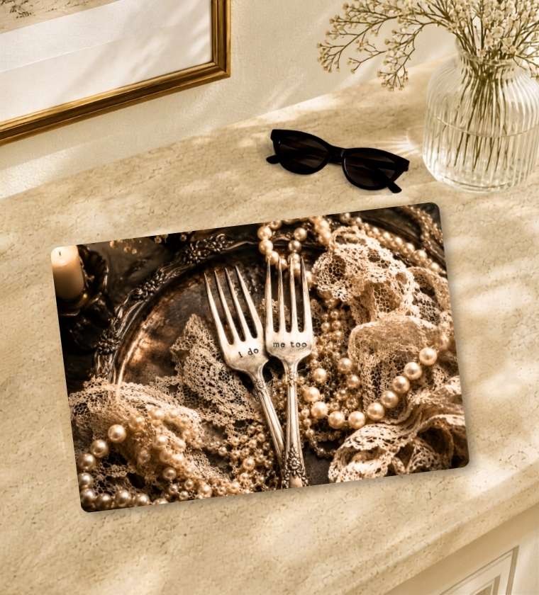 I Do Me Too Glass Tray Gift